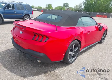 2025 Ford Mustang Ecoboost Premium из США, поврежденный, VIN 1FAGP8UH4S5105130